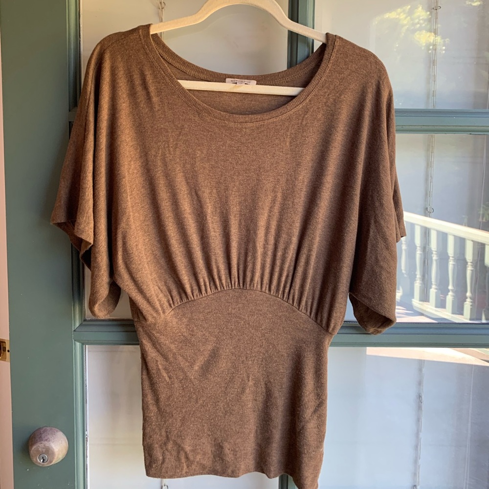 Anthropologie’s Bordeaux Blouse